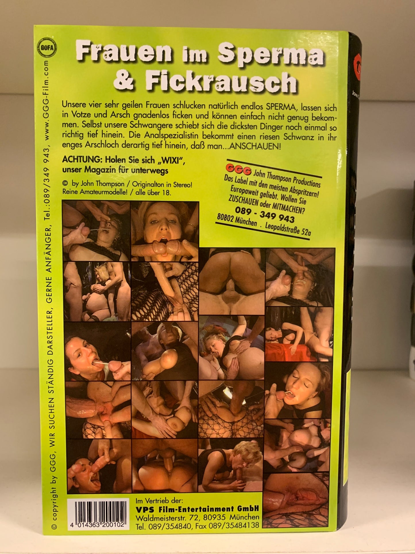 VHS - Frauen im Sperma & Fickrausch (Beg)