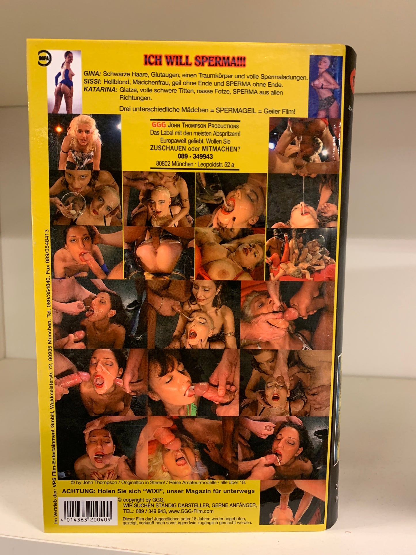 VHS - Ich Will Sperma!!! (Beg)