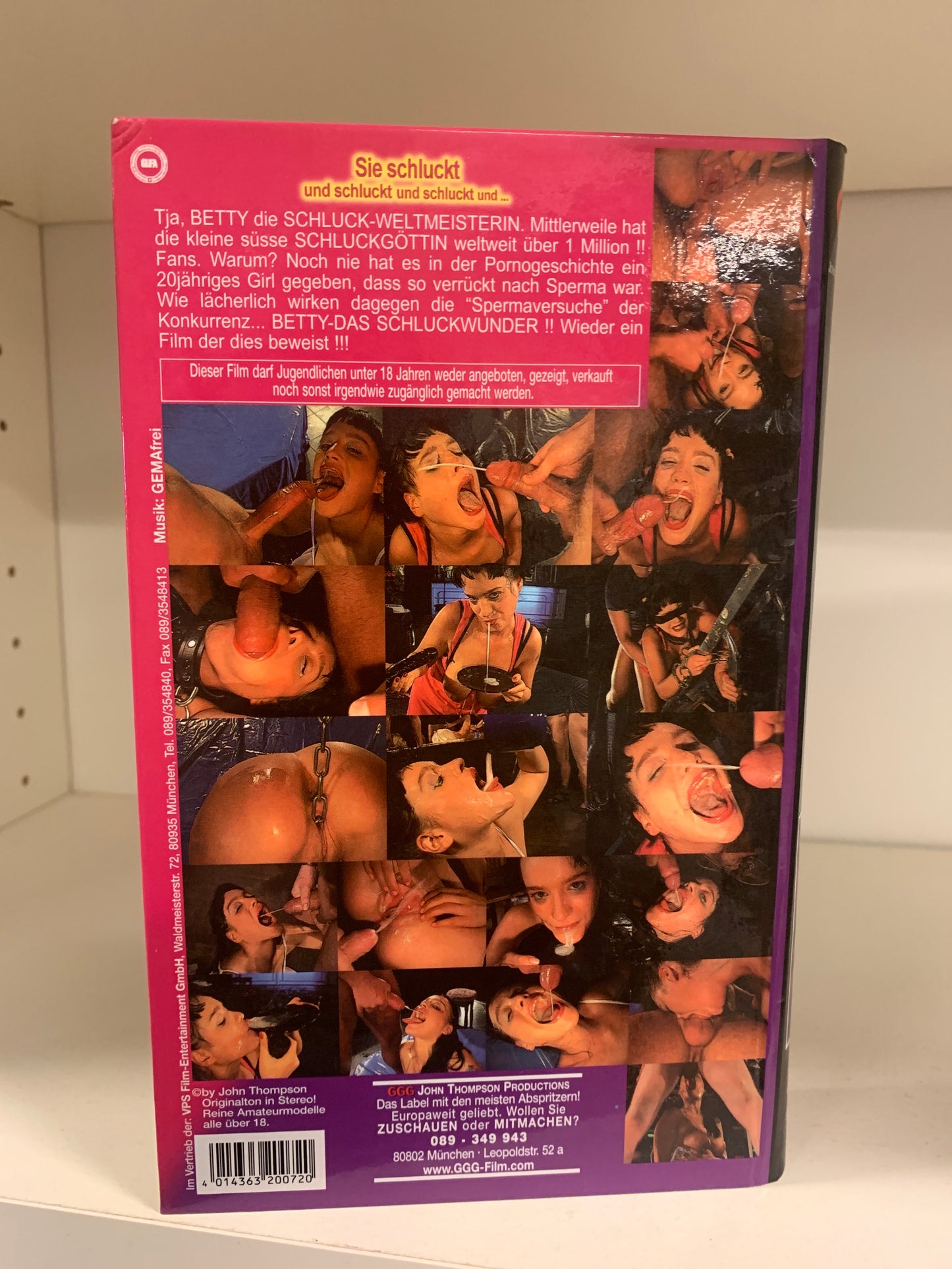 VHS - Sie schluckt und schluckt und schluckt und... (Betty Extreme) (Beg)