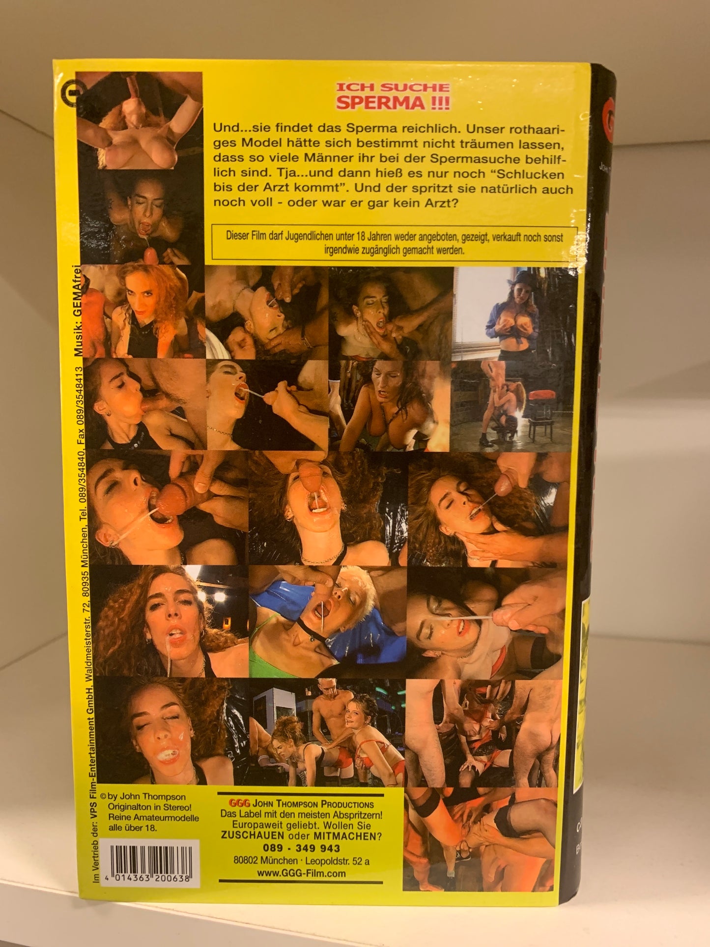 VHS - Ich suche Sperma!!! (Beg)