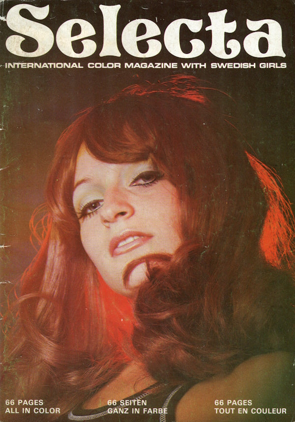 Selecta International Color Magazine with Swedish Girls # 02 front cover