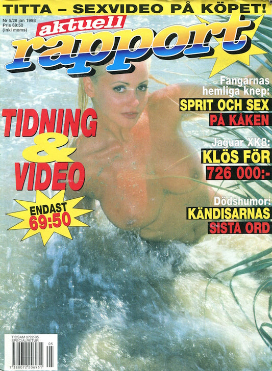 Aktuell Rapport # 05 (1998) framsida