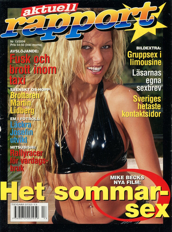 Aktuell Rapport # 13 (2004) framsida