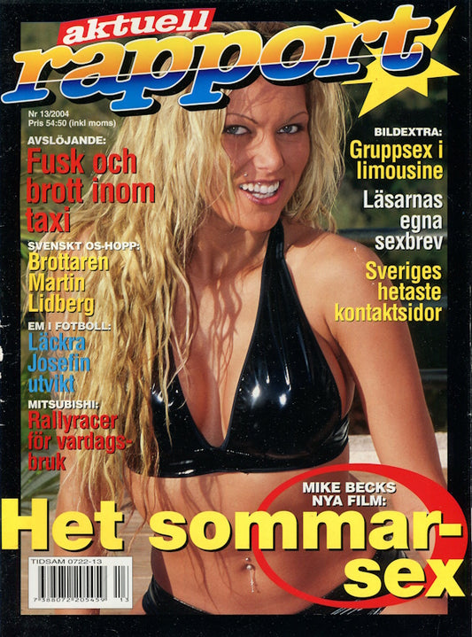 Aktuell Rapport # 13 (2004) framsida