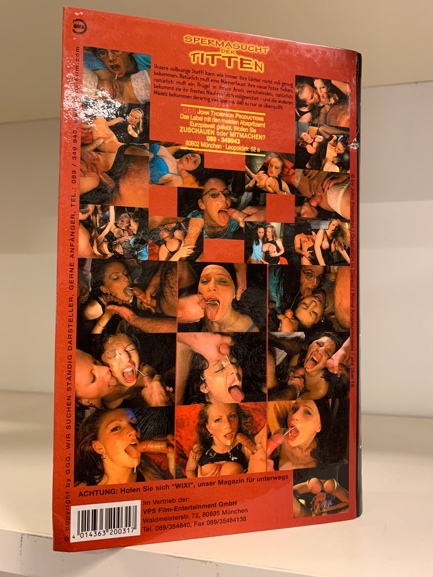 VHS - Spermasucht Der Titten (Beg)