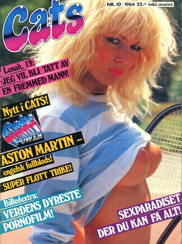 Cats Magazine # 10 (1984) framsida