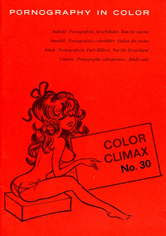Color Climax # 30 (1970) framsida 2