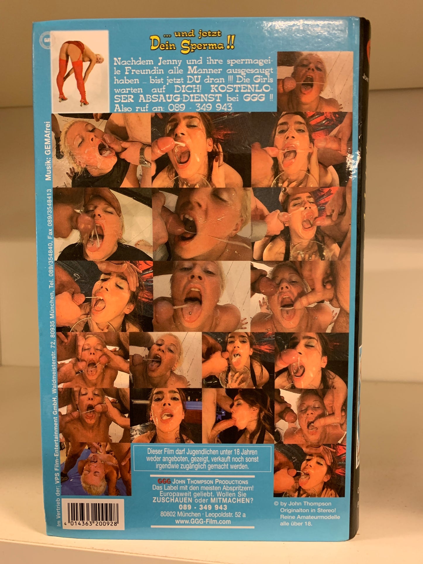 VHS - Und Jetzt Dein Sperma (Beg)