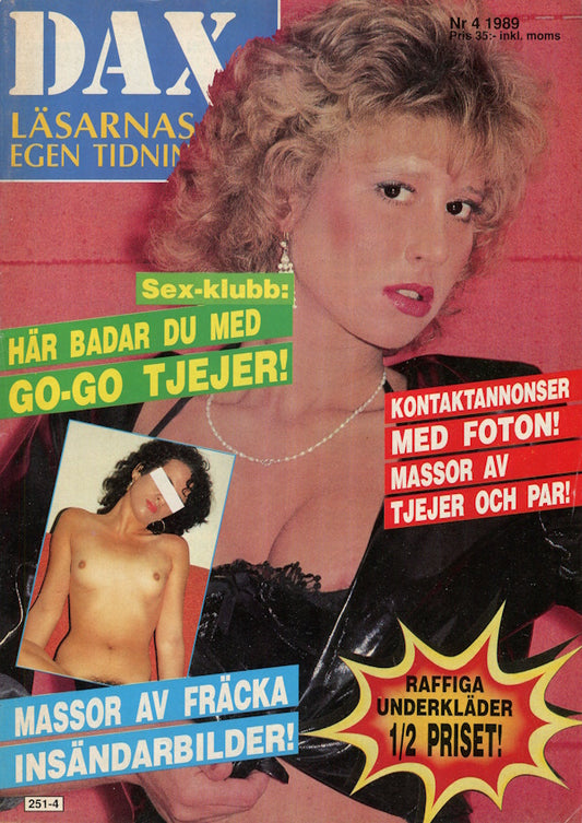DAX Privat # 04 (1989) framsida