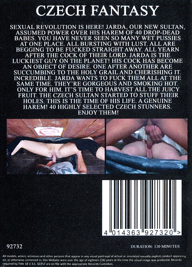 DVD - Czech Fantasy: Naughty Czech Milfs (92732) baksida