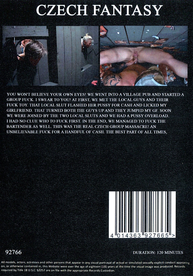 DVD - Czech Fantasy: Unlimited Pleasure (92766) baksida