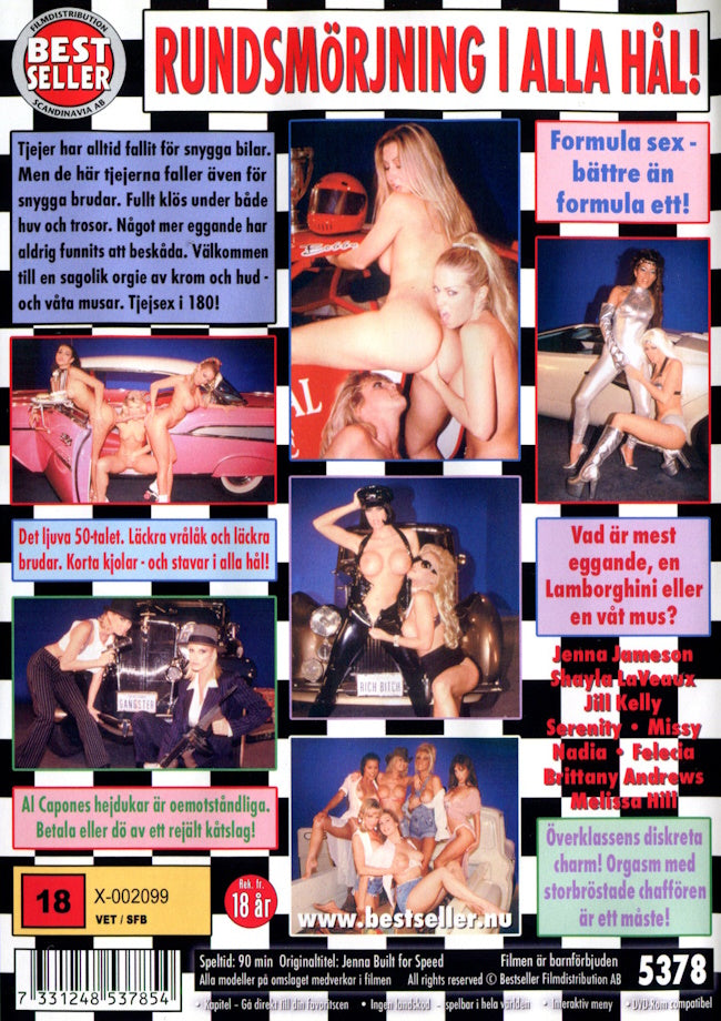DVD - Bestseller - Fullt klös (Jenna Jameson) baksida