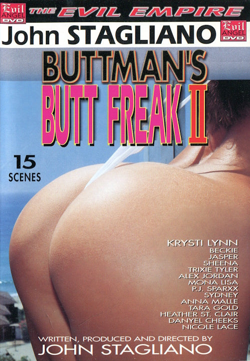 DVD - Evil Angel - Buttman's Butt Freak 2 (John Stagliano) framsida