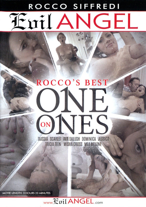 DVD - Evil Angel - Rocco's Best One On Ones (Rocco Siffredi) framsida
