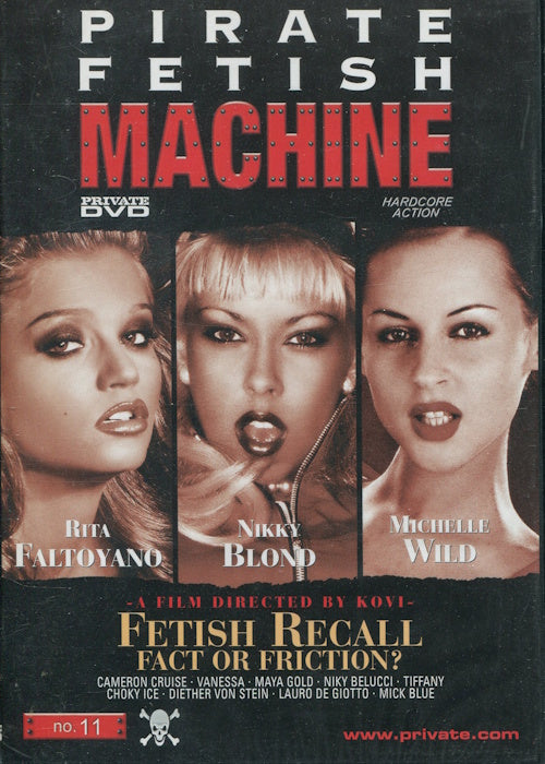 DVD - Private - Pirate Fetish Machine: Fetish Recall Fact or Friction framsida