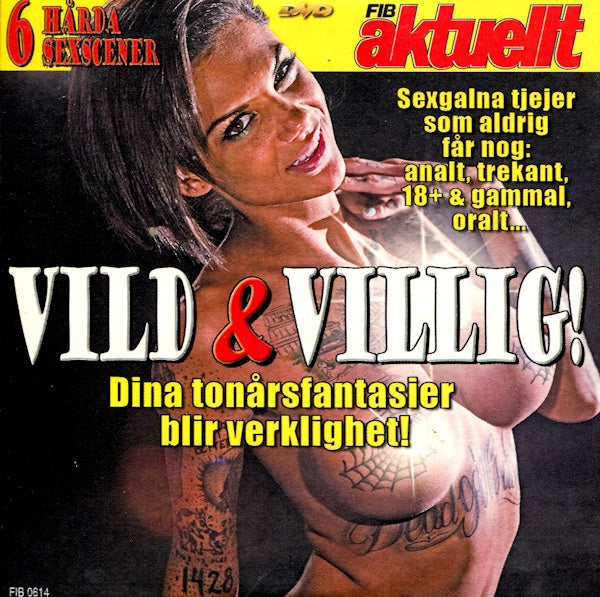 DVD - Fib Aktuellt: Vild & villig! framsida