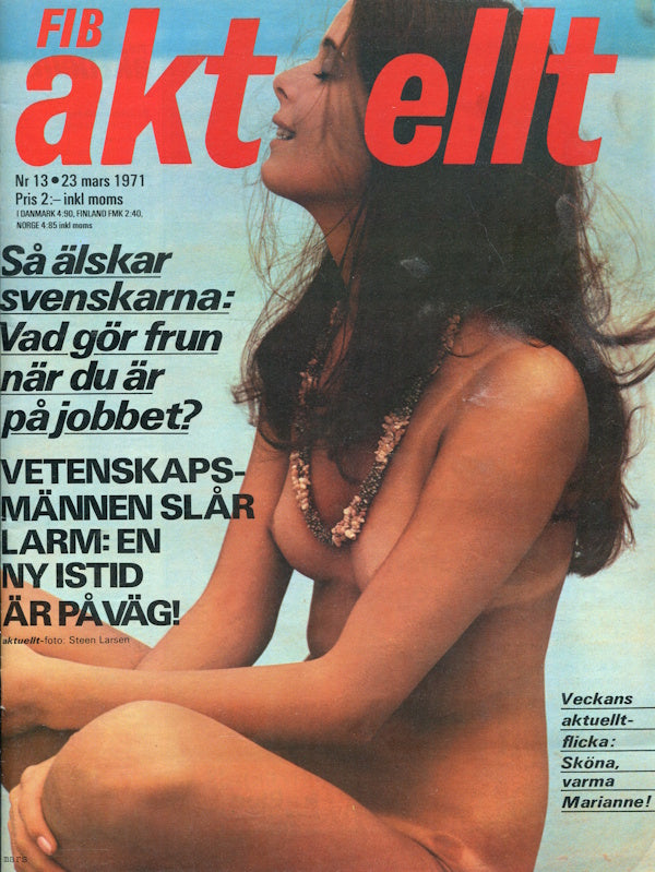 Fib Aktuellt # 13 (1971) framsida