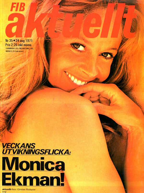 Fib Aktuellt # 35 (1971) framsida