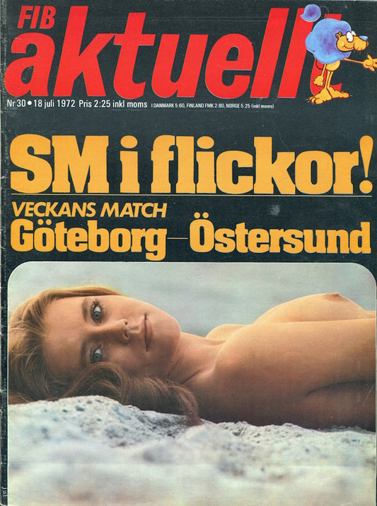 Fib Aktuellt # 30 (1972) framsida