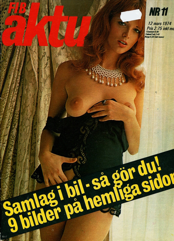 Fib Aktuellt # 11 (1974) framsida