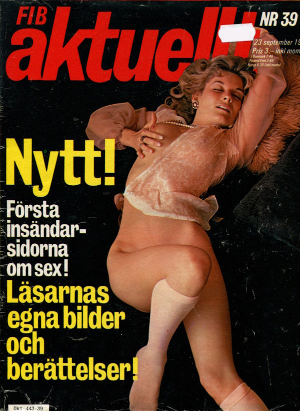Fib Aktuellt # 39 (1974) framsida