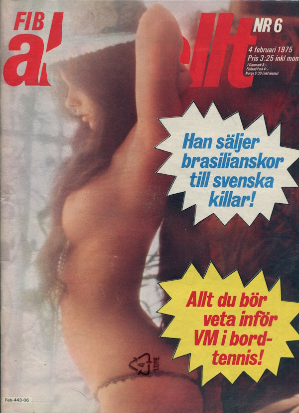 Fib Aktuellt # 06 (1975) framsida
