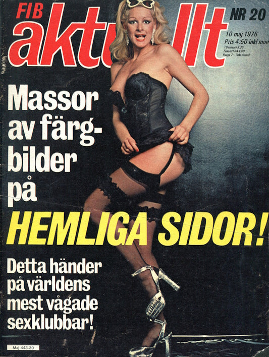 Fib Aktuellt # 20 (1976) framsida