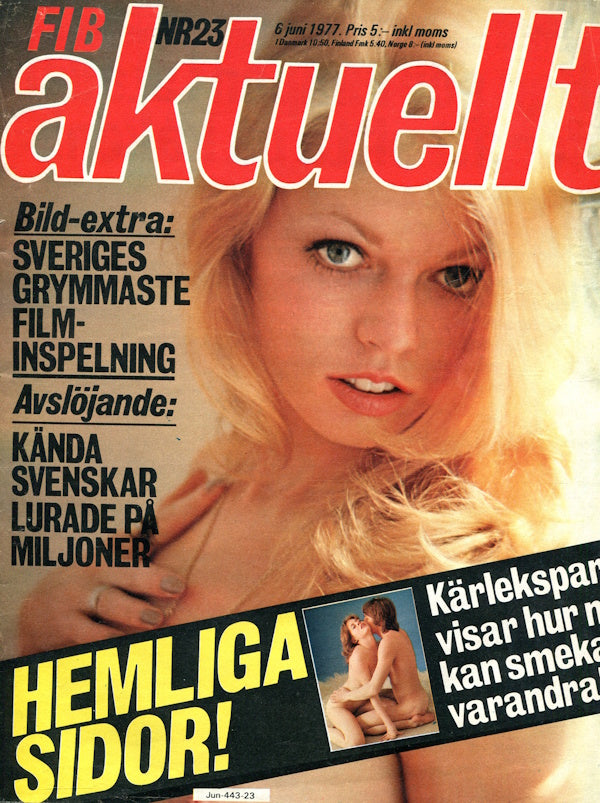 Fib Aktuellt # 23 (1977) framsida
