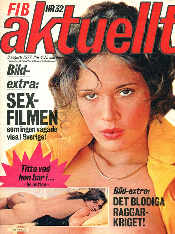 Fib Aktuellt # 32 (1977) framsida