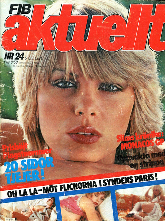 Fib Aktuellt # 24 (1981) framsida