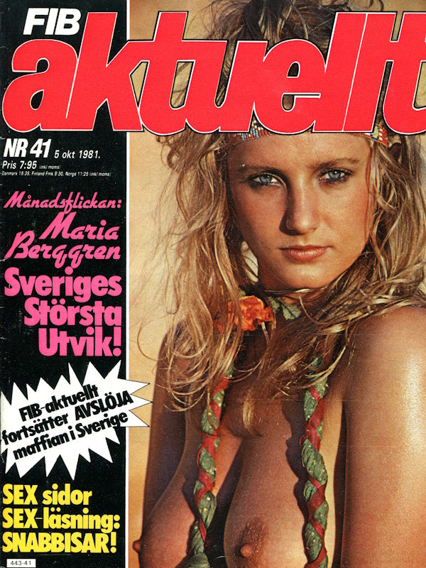 Fib Aktuellt # 41 (1981) framsida