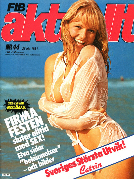 Fib Aktuellt # 44 (1981) framsida