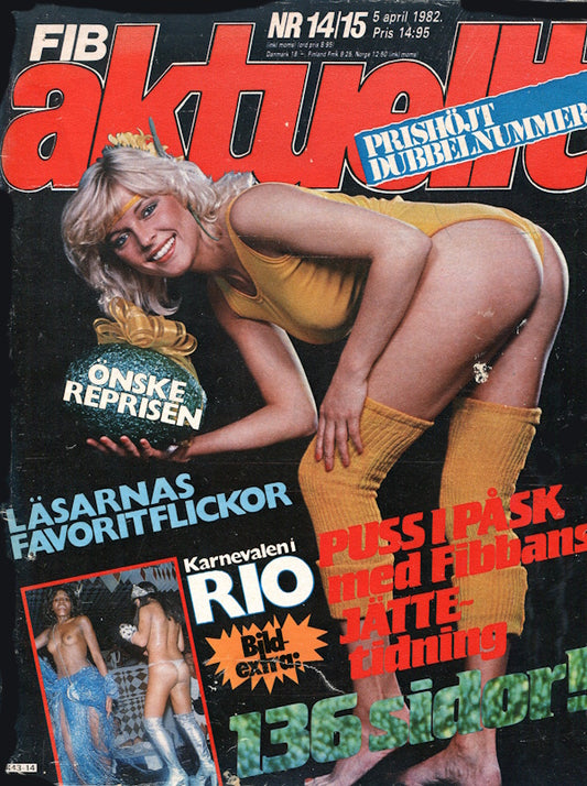 Fib Aktuellt # 14/15 (1982) framsida
