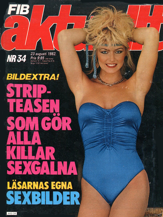 Fib Aktuellt # 34 (1982) framsida