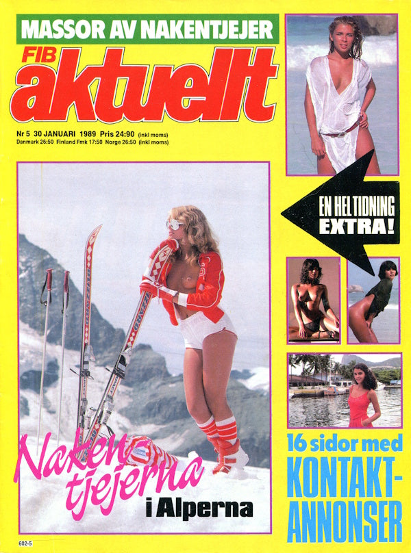 Fib Aktuellt # 05 (1989) framsida