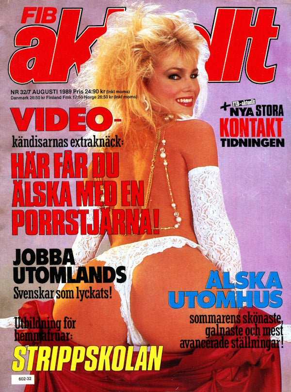 Fib Aktuellt # 32 (1989) framsida