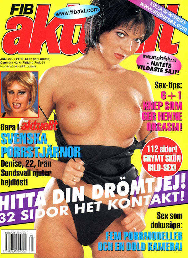 Fib Aktuellt - Juni 2001 framsida