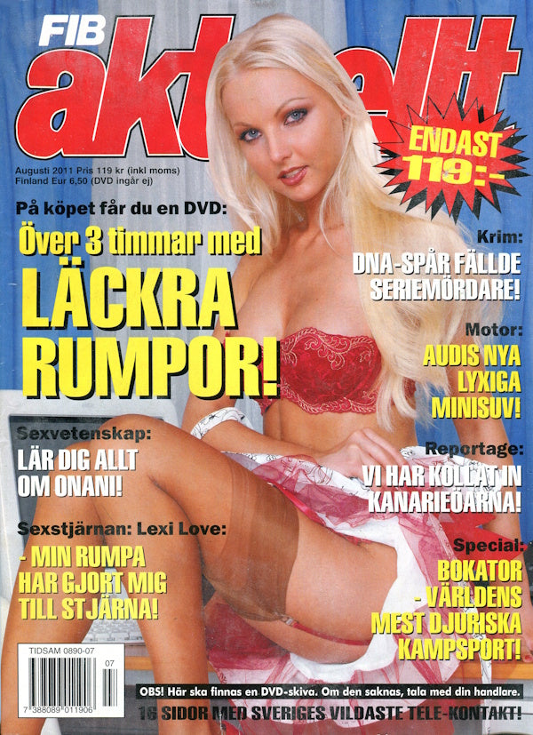 Fib Aktuellt - Augusti 2011 framsida