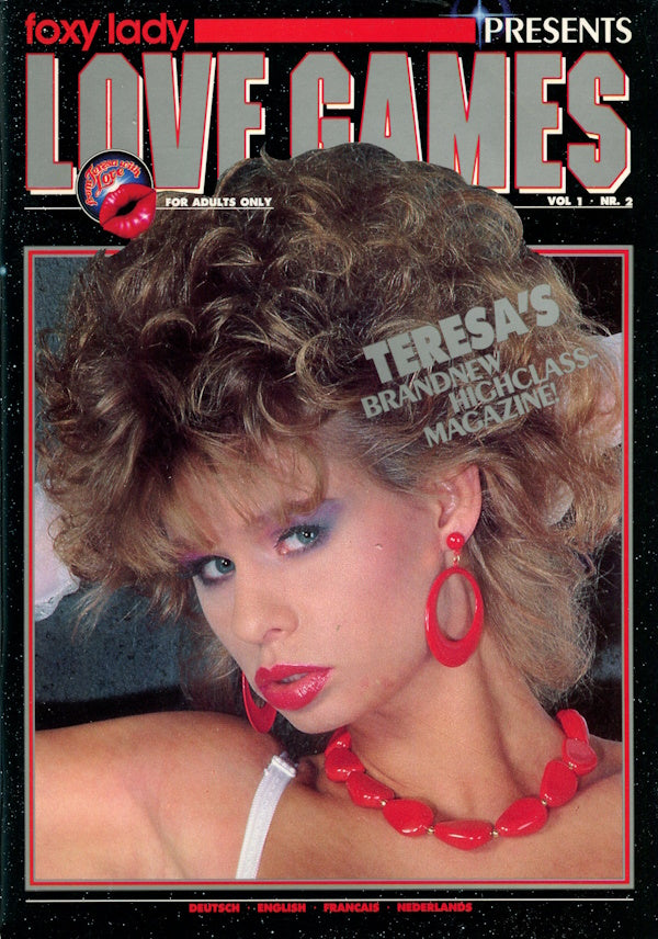 Foxy Lady Love Games # 02 (1987) front cover
