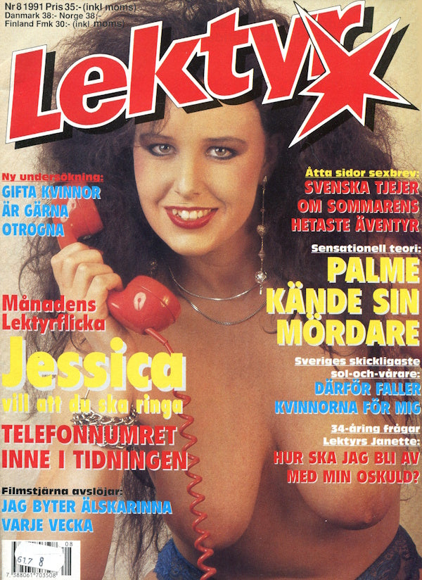 Lektyr # 08 (1991) framsida