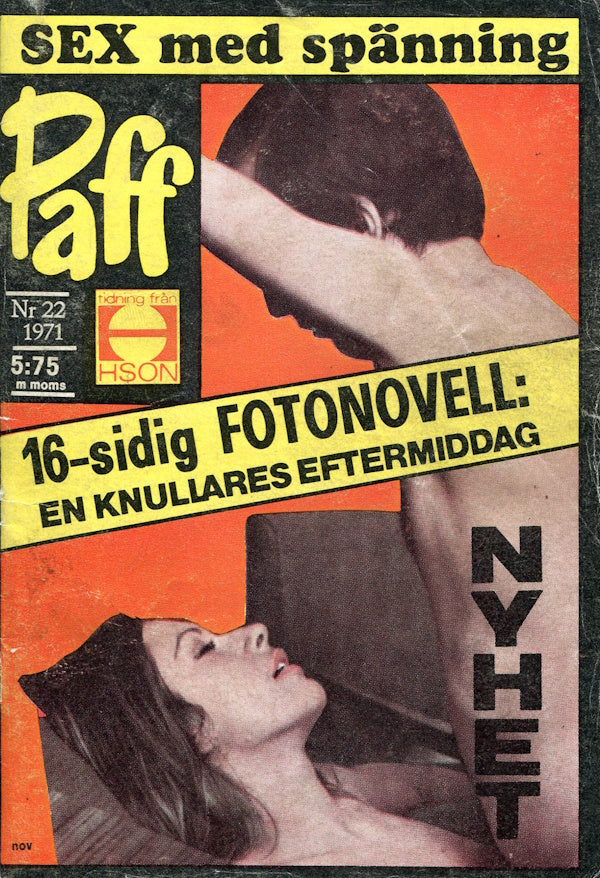 Paff Nr 22 (1971) framsida