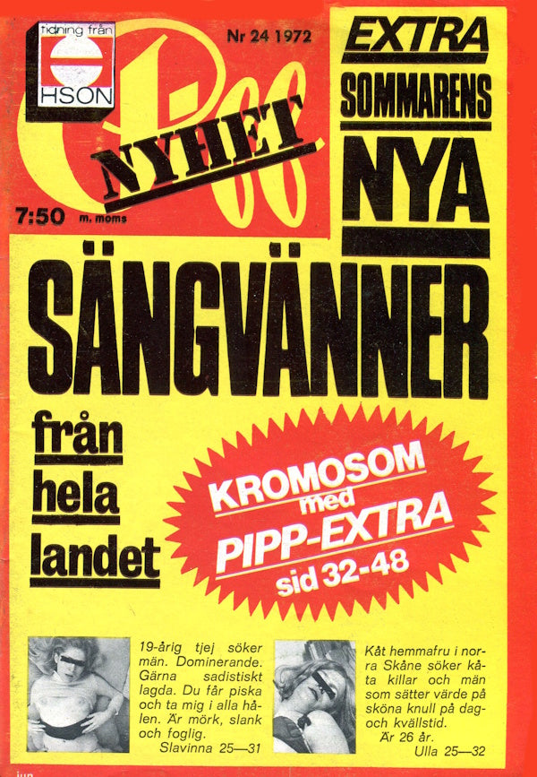 Piff Nr 24 (1972) framsida