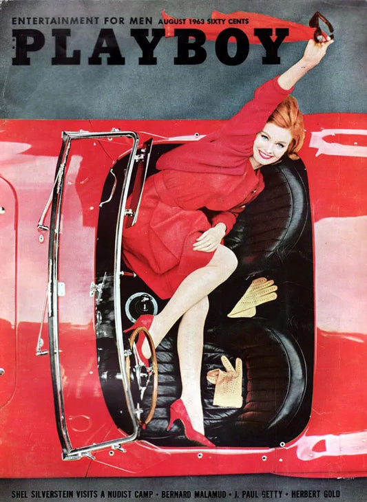 Playboy Magazine - August 1963 front cover