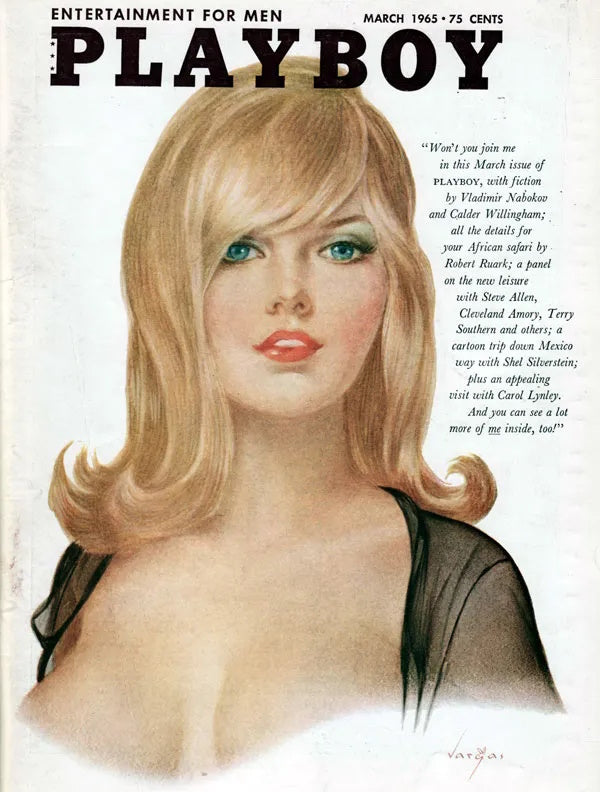 Playboy Magazine - March 1965 front cover
