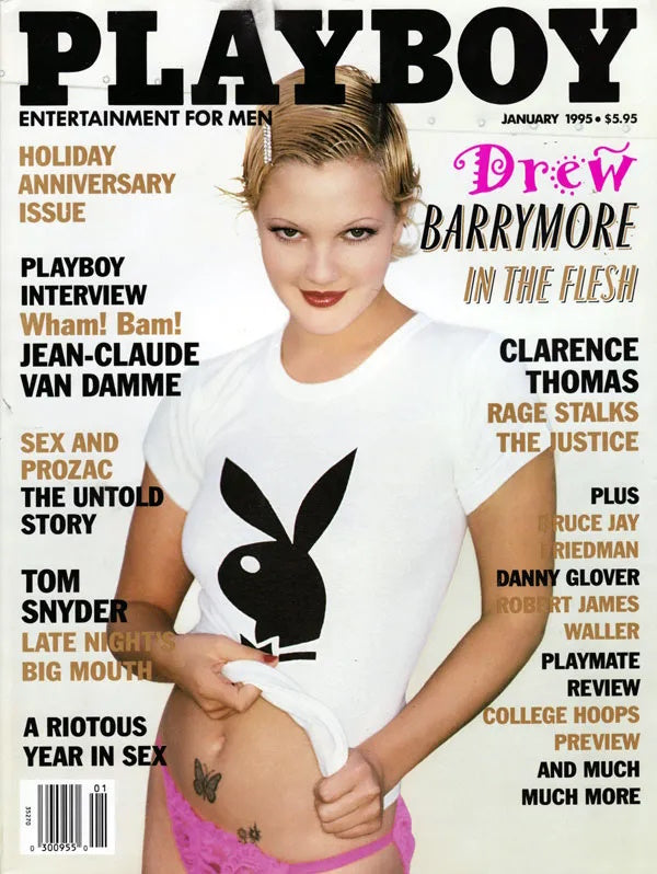 Playboy Magazine - January 1995 front cover