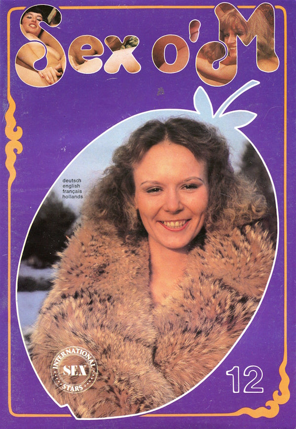 Sex o'M Erotic Magazine # 12 (1980) front cover