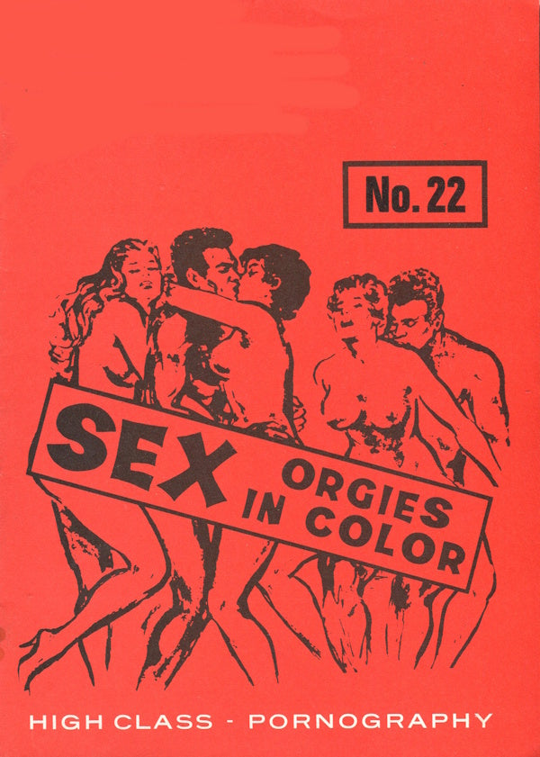 Sex Orgies in Color # 22 (1970) framsida