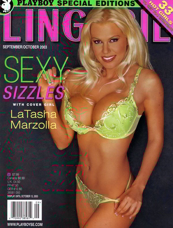 Playboy Magazine - Playboy's Lingerie September/October 2003 # 93 front cover