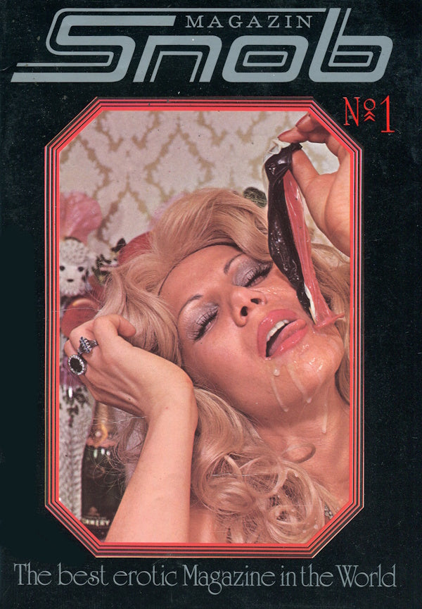 Snob Magazin # 01 (1977) (First Issue) framsida