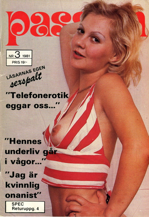 Passion # 03 (1981) framsida